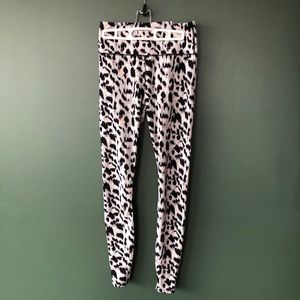 Varley leopard full length leggings